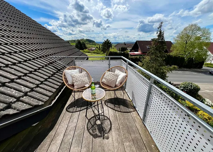 Stadtoase Fulda Mit Flair - Whirlpool, Balkon, 2Xparkplaetze, Highspeed Wlan